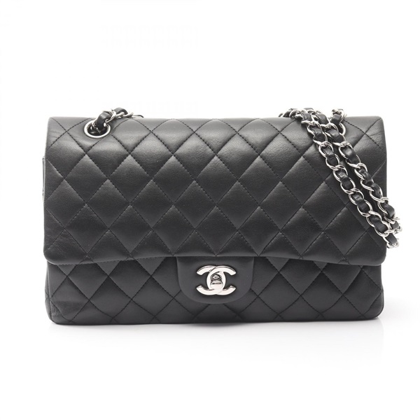 シャネル マトラッセ Wフラップ ショルダーバッグ バッグ レディース A01112
