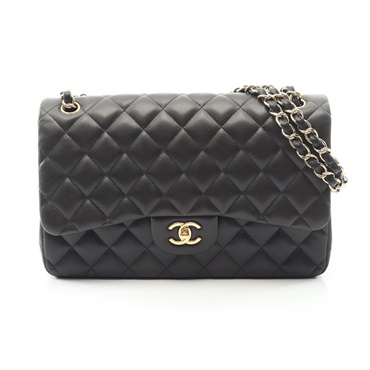 シャネル デカマトラッセ30 クラシック ラージ Wフラップ ショルダーバッグ バッグ レディース A58600