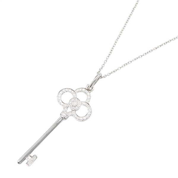 ティファニー クラウン キー ネックレス ダイヤ ネックレス ジュエリー レディース GRP08178