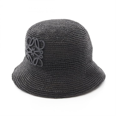 ロエベ PAULA'S IBIZA アナグラム ハット 帽子 レディース K82OHB1X15