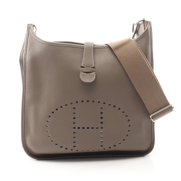 エルメス エヴリン 3 トロワ GM エトゥープ ショルダーバッグ バッグ レディース