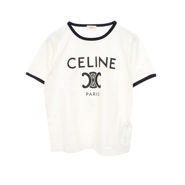 セリーヌ トリオンフ コットンジャージー 半袖Tシャツ 衣料品 トップス レディース