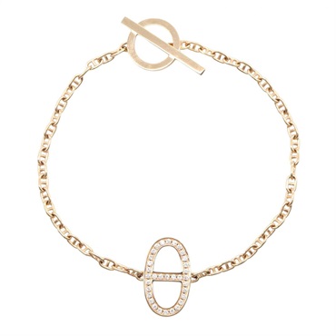 エルメス シェーヌ ダンクル コントゥール ブレスレット ダイヤ ブレスレット アクセサリー レディース