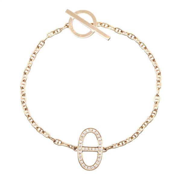 エルメス シェーヌ ダンクル コントゥール ブレスレット ダイヤ ブレスレット アクセサリー レディース