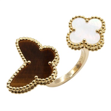 ヴァンクリーフ＆アーペル ラッキー アルハンブラ アントレ レ ドアリング  リング・指輪 ジュエリー レディース VCARN05800