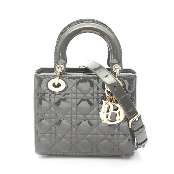 ディオール レディディオール スモール カナージュ 2WAY ハンドバッグ バッグ レディース