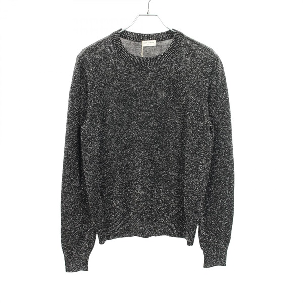 サンローランパリ クルーネック ラメ ニット 衣料品 トップス レディース 543489