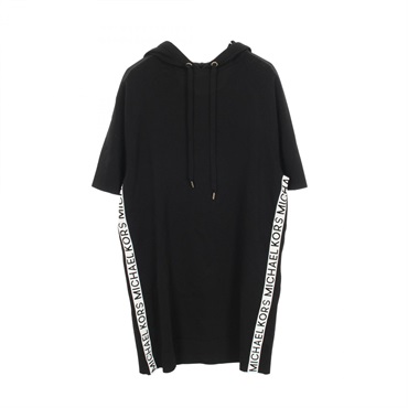 マイケルマイケルコース 半袖パーカー サイドロゴ ワンピース 衣料品 トップス レディース JS3811W5ZV