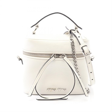 ミュウ ミュウ MADRAS マドラス 2WAY ハンドバッグ バッグ レディース 5BH122