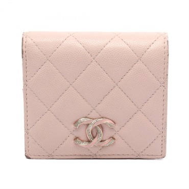 シャネル マトラッセ スモールウォレット 二つ折り財布 財布 レディース AP3341
