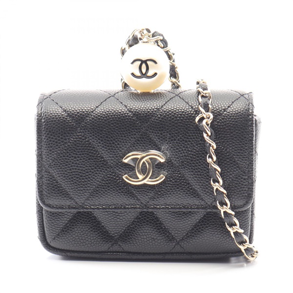 シャネル マトラッセ チェーン フラップ コインパース コインケース 財布 レディース AP2119