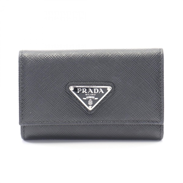 プラダ SAFFIANO TRIANGLE 4連 キーケース アクセサリー レディース 1PG004