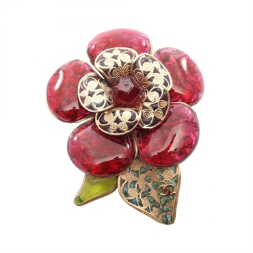 シャネル カメリア ココマーク 01A ブローチ アクセサリー レディース