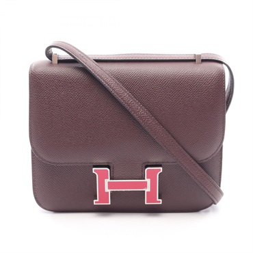 エルメス(HERMES)エルメス コンスタンス3 ミニ ルージュセリエ