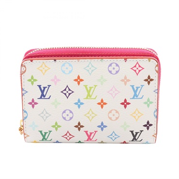 ルイ・ヴィトン LV × TM ポルトフォイユ ルー 二つ折り財布 財布 レディース M14093