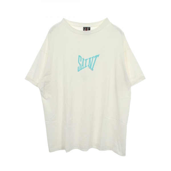 セント マイケル ロゴプリント 半袖Tシャツ 衣料品 トップス メンズ
