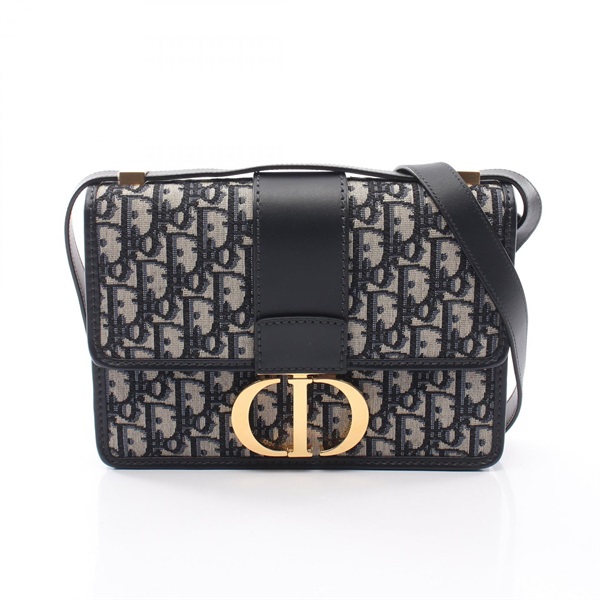 【ICチップ搭載モデル】Christian Dior モンテーニュ30 ブラック ディオール(Dior)ディオール 30 MONTAIGNE モンテーニュ オブリーク
