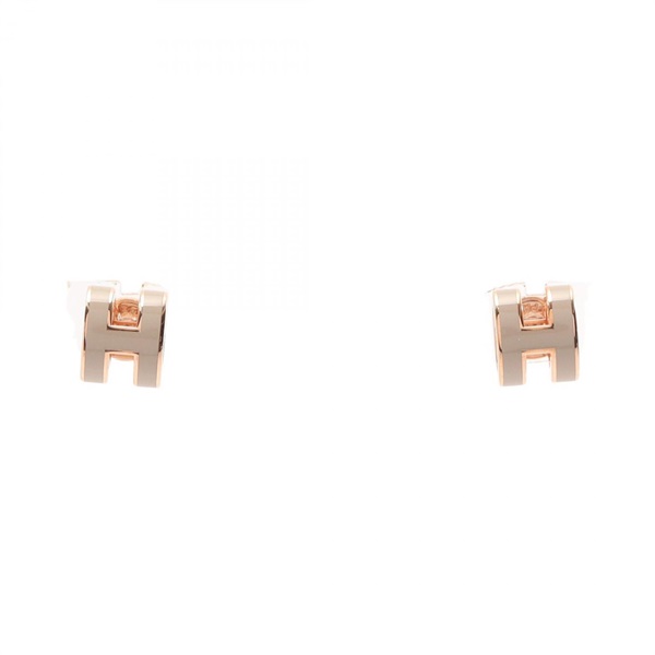 エルメス MINI POP H ミニポップアッシュ マロングラッセ ピアス ジュエリー レディース H608002F055
