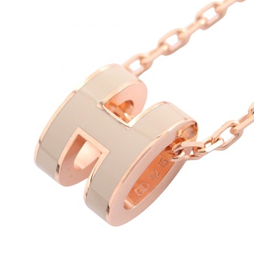 エルメス MINI POP H ミニポップアッシュ マロングラッセ ネックレス ジュエリー レディース H147992F055
