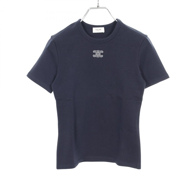 セリーヌ トリオンフ刺繍 半袖Tシャツ 衣料品 トップス レディース RX0IX1407