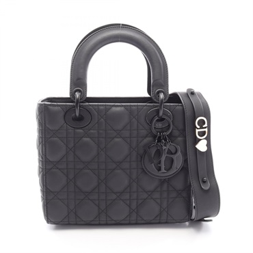 ディオール LADY DIOR MY ABCDIOR レディディオール スモール カナージュ 2WAY ハンドバッグ バッグ レディース M0538SLOI_M989