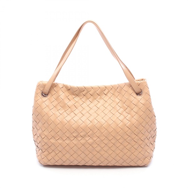 ボッテガヴェネタ トートバッグ ピンクベージュ イントレチャート レザー ボッテガヴェネタ(BOTTEGA VENETA)ボッテガヴェネタ イントレチャート