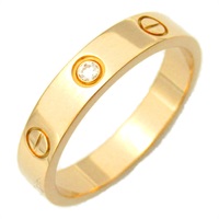 カルティエ(CARTIER)カルティエ ミニ ラブリング 1Pダイヤ リング