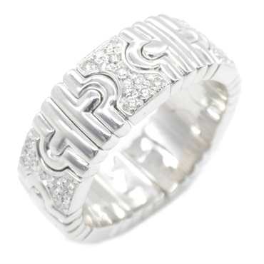 正規美品 ブルガリ パレンテシ リング 59 指輪 男女兼用 ブルガリ(BVLGARI)ブルガリ パレンテシ ダイヤ リング リング・指輪