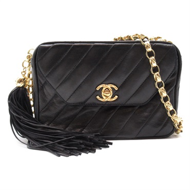 シャネル(CHANEL)シャネル フリンジチェーンショルダー