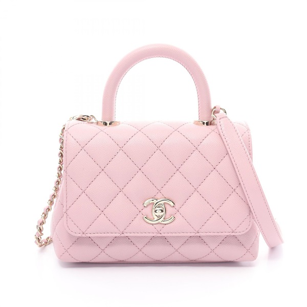 シャネル(CHANEL)シャネル ココハンドルXXS トップハンドル
