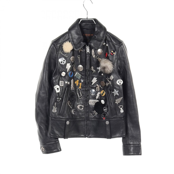 コーチ  革ジャン 衣料品 アウター レディース