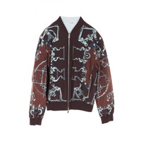 HERMES MORS et Gourmettes ジャケット ブルゾン 50 エルメス HERMES MORS ET GOURMETTESプルオーバーブルゾン の