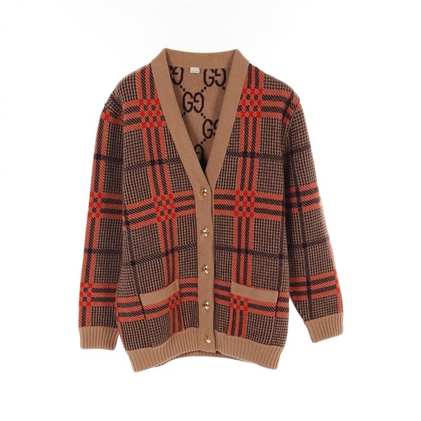 グッチ(GUCCI)グッチ GG柄 カーディガン 衣料品 トップス レディース