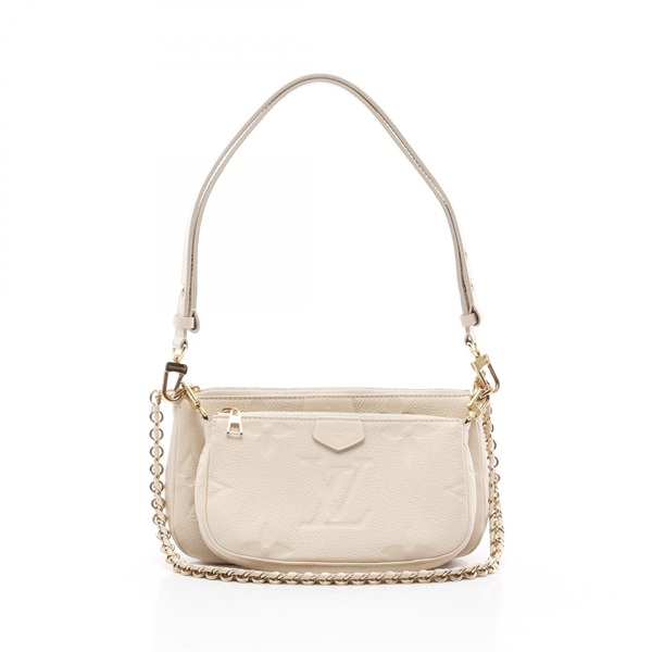 美品LOUIS VUITTON ルイヴィトン　ミユルテプリシテ　ショルダーバッグ ルイ・ヴィトン(LOUIS VUITTON)ルイ・ヴィトン ミュルティ ポシェット