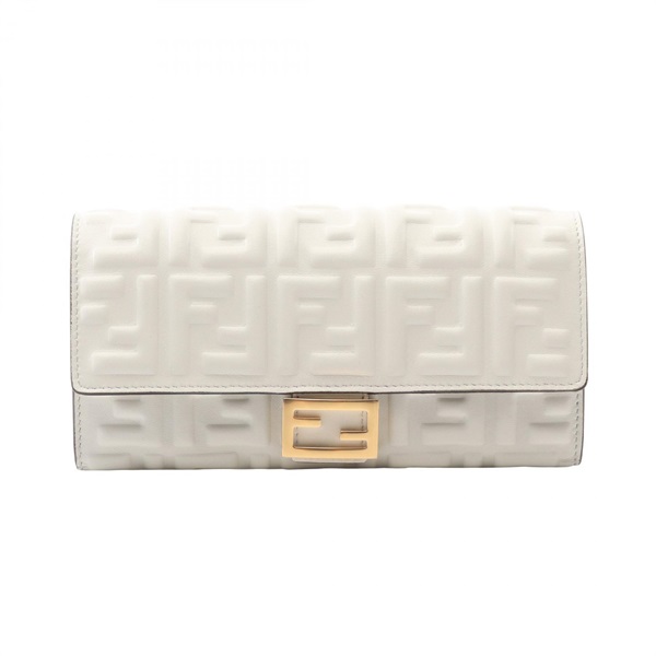 フェンディ(FENDI)フェンディ ズッカ 二つ折り長財布 財布 レディース