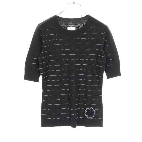 シャネル(CHANEL)シャネル ココマーク サマー ニット 衣料品 トップス  
