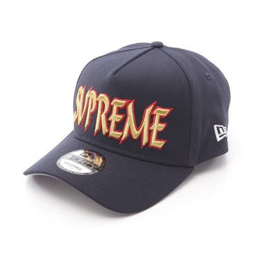 シュプリーム Supreme × New Era Sharp Spellout Adjustable キャップ 帽子 メンズ