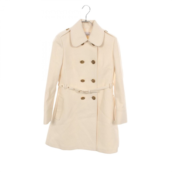 RED VALENTINO 極美品　ホワイト　ブークレコート レッドヴァレンティノ(RED VALENTINO)レッドヴァレンティノ その他