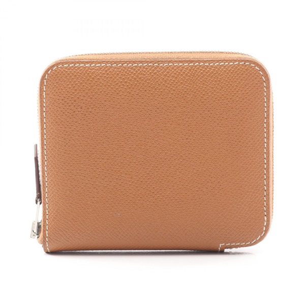 エルメス アザップコンパクト シルクイン ゴールド ラウンド財布 財布 レディース