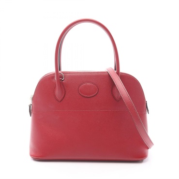 エルメス ボリード27 ルージュグレナ ハンドバッグ バッグ レディース