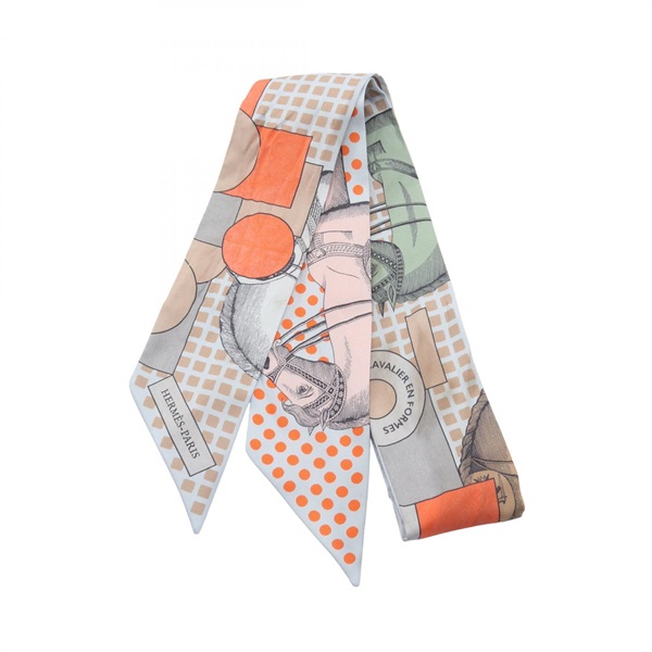 エルメス ツイリー CAVALIER EN FORMES スカーフ 衣料品 レディース