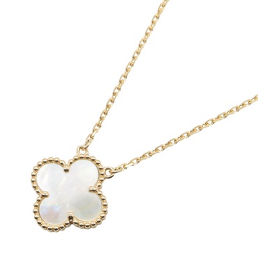 ヴァンクリーフ＆アーペル ヴィンテージアルハンブラネックレス マザオブパール ネックレス ジュエリー レディース VCARA45900