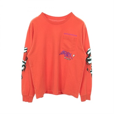 クロムハーツ Chrome Hearts × MATTY BOY SPARK THE HEART TSHRT 長袖Tシャツ 衣料品 トップス メンズ