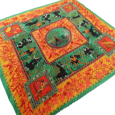 エルメス カレプリセ MUSIQUE DES DIEUX スカーフ 衣料品 レディース