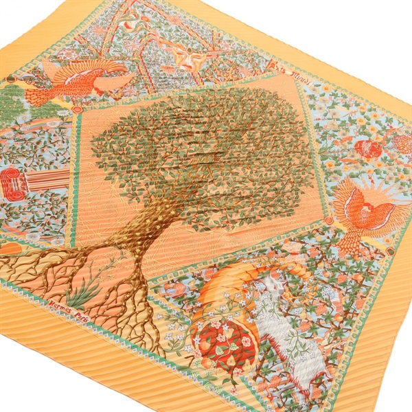 エルメス カレプリセ Axis Mundi スカーフ 衣料品 レディース