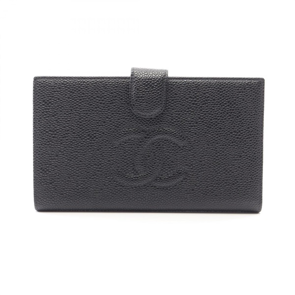 シャネル ココマーク 二つ折り長財布 財布 レディース