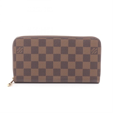 ルイ・ヴィトン ジッピーウォレット ダミエエベヌ ラウンド長財布 財布 メンズ レディース N41661