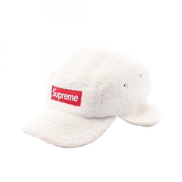 シュプリーム DEEP PILE EARFLAP CAMP CAP パイル キャップ 帽子 メンズ