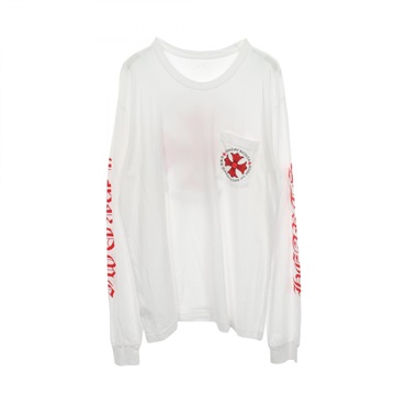 クロムハーツ MADE IN HOLLYWOOD PLUS CROSS 長袖Tシャツ 衣料品 トップス メンズ