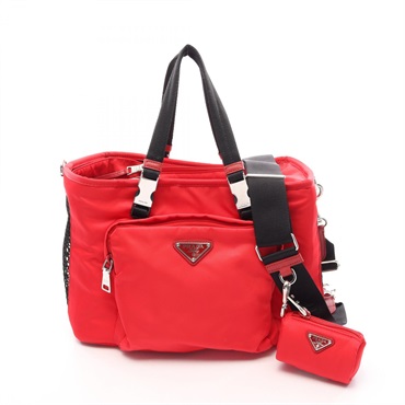 プラダ Re-Nylon ペットバッグ 2WAY ハンドバッグ バッグ メンズ レディース 2VC030